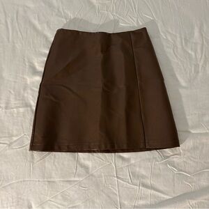 Classic Brown Women's Skirt